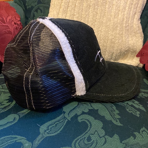 🌸ROXY corduroy, hat. Black and white. - Picture 2 of 6